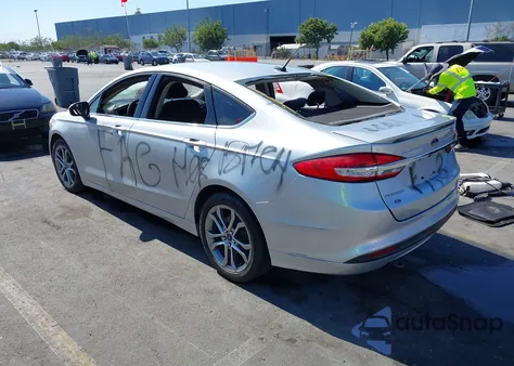 2017 Ford Fusion S из США, поврежденный, VIN 3FA6P0G79HR294637